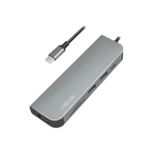 Logilink UA0343 Hub USB-C com 6 Portas