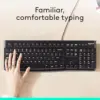 Logitech K120 Teclado USB Standard Plug and Play