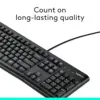 Logitech K120 Teclado USB Standard Plug and Play