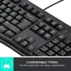 Logitech MK120 Teclado com Mouse USB Preto