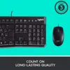 Logitech MK120 Teclado com Mouse USB Preto