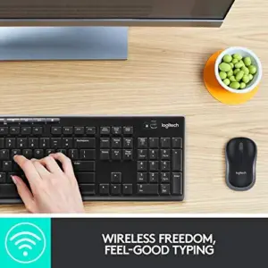 Logitech MK270 Teclado e Rato Sem Fios NFC Preto