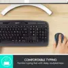 Logitech MK330 Teclado e Rato Wireless US Preto Sem fio
