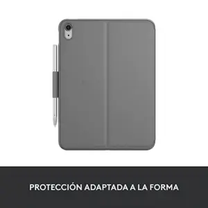 Logitech Slim Folio Cinzenta para iPad 10th Gen