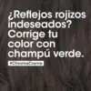 L’Oreal Chroma Crème Shampoo Neutralizante Verde 500ml