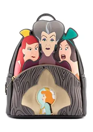 Loungefly Mochila Pré Escolar Madrastra Malvada Cenicienta Disney 26Cm