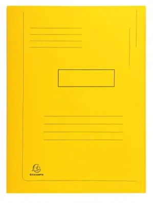 Exacompta Classificador A4 280g/m2 Amarelo