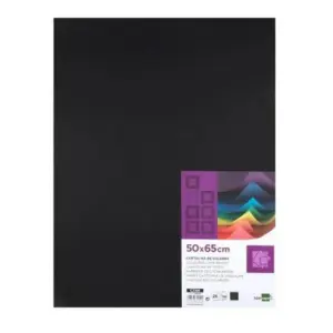 Cartolina 240G/M2 Preto 50×65 cm 25Fls