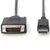 Digitus Cabo Adaptador DisplayPort para DVI 2m M/M