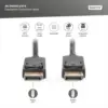 Digitus AK-340100-150-S Cabo Displayport Ultra HD 4K 15MT M/M