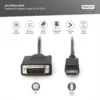 Digitus Cabo Adaptador DisplayPort para DVI 2m M/M