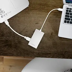 Macally Adaptador Mini DP-DVI HDMI VGA 4K