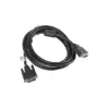 Lanberg Cabo DVI 3m Macho/Macho Dual Link
