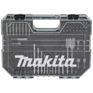 Makita Conjunto de Brocas Metal Drill Bit Set 45 Unidades Azul