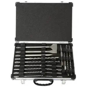Makita Conjunto Mala com Brocas e Acessórios Demolição SDS-Plus