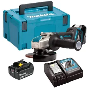 Makita DGA519RTJ Rebarbadora Angular com Bateria