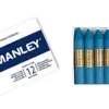 Manley Lápis de Cera Azul Cobalto 12 un