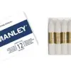 Manley Lápis de Cera Branco 12 un