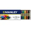 Manley Lápis de Cera Coloridos 6 cm 10 unidades