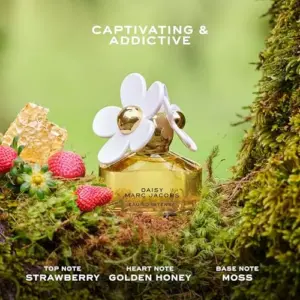 Marc Jacobs Daisy Eau So Intense Morango Pêssego Bergamota 50ml Eau de Parfum