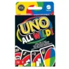 Mattel Jogo Cartas UNO All Wild 7+ jogos de cartas