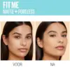 Maybelline Fit Me Matte e Poreless Base Líquida 128 Warm Nude 30ml