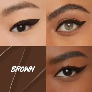 Maybelline Hyper Precise Eyeliner Forest Brown líquido 1g