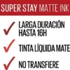 Maybelline Superstay Matte Ink Spiced Tom Matte