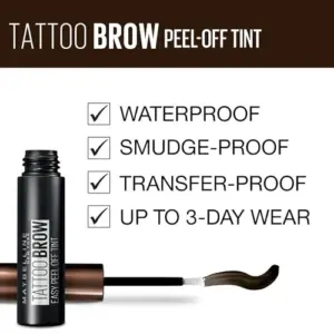 Maybelline Tattoo Brow Gel Semi-permanente Dark Brown 4,6g