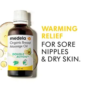 Medela Linha Organic Óleo de Massagem para Seios 50ml