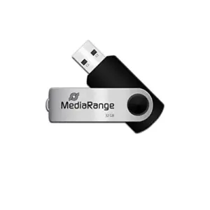 MediaRange MR 911 8GB preto e prata Pendrive USB