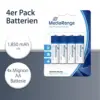 MediaRange Pilhas Alcalinas 1850mAh AA