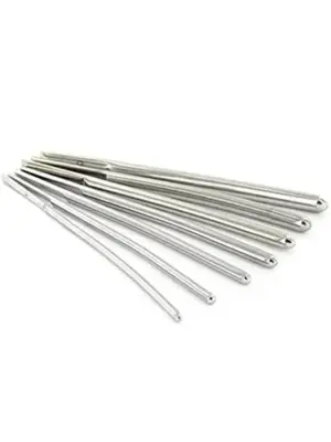 Metal Hard Dilator de Uretra Inoxidável 7MM