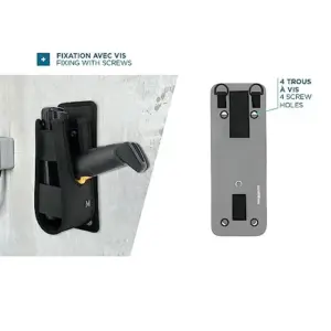 Mobilis Holster Gun M Legstrap Belt Acessórios