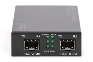 Digitus DN-82133 Conversor SFP Gigabit Multimodo/Monomodo