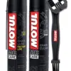 Motul Pack Limpeza e Lubrificação de Correntes para Motos