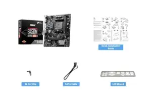 MSI B450M-A PRO MAX II AMD B450 micro ATX