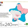 Papel Musgami Bloco 10Fls Goma EVA 80g/m² 297x420mm
