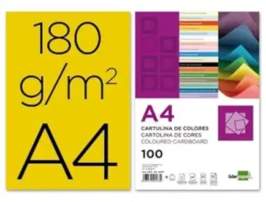 Cartolina A4 180g/m² Ouro 100 folhas