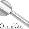 Rolo de papel celofane 0.9x10m 30g/m² transparente