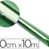 Rolo de papel celofane 60cmx10m 30g/m² verde brilhante