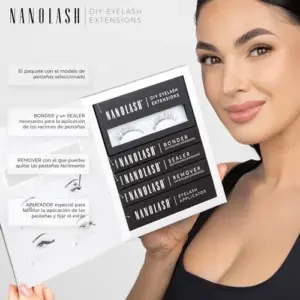 Nanolash Kit para Aplicar Pestanas Postiças em Clusters