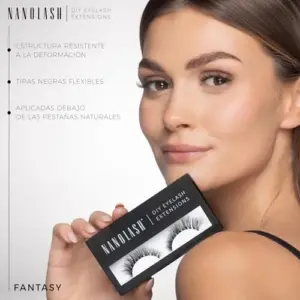 Nanolash Pestanas Postiças Clusters Preto Natural 36 Peças