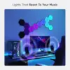 Nanoleaf Fitas de Luz LED Hexágono Ultra Black 16 metros