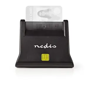 Nedis Leitor SmartCard USB2.0 Preto