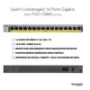 Netgear GS116LP Switch Gigabit Poe 16 Portas