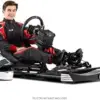 Next Level Racing Go Kart Plus Cockpit Compatível com Volantes e Pedais de Corrida