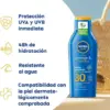 Nivea Protetor Solar SPF30 Leite Hidratante Impermeável