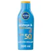 Nivea Protetor Solar SPF50 Leite Hidratante Resistência à Água