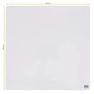 Nobo Quadro Magnético 36x36cm Branco